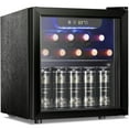 thumbnail image 1 of Open Box ANTARCTIC STAR 12 BOTTLE/48 CAN MINI FRIDGE COOLER - BEVERAGE REFRIGERATOR BLACK, 1 of 5