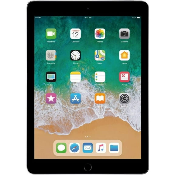 Open Box APPLE IPAD 6TH GEN 9.7" 32GB WIFI + CELLULAR MR6R2LL/A - SPACE GRAY