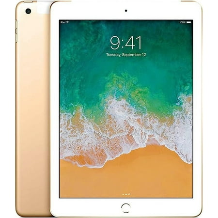 Open Box Apple ipad 5th Generation 32 GB Wi-Fi+Cellular Gold