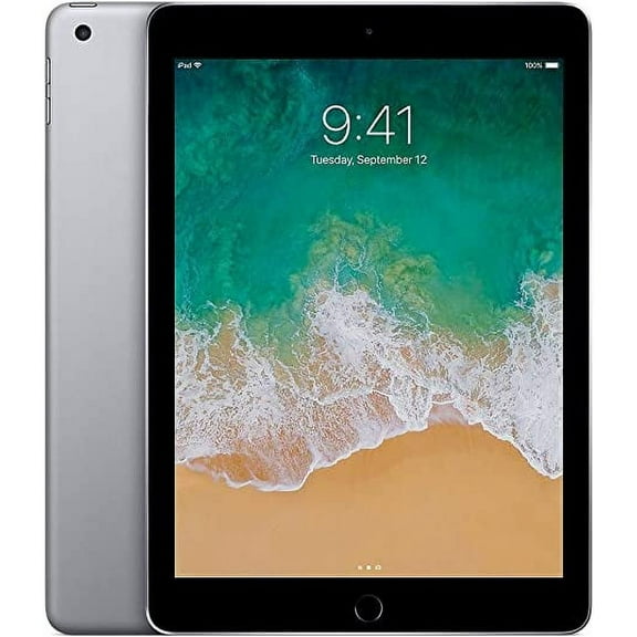 Restored APPLE IPAD 9.7" (5TH GENERATION) 32GB - WIFI ONLY MP2F2LL/A - SPACE GRAY (Refurbished)