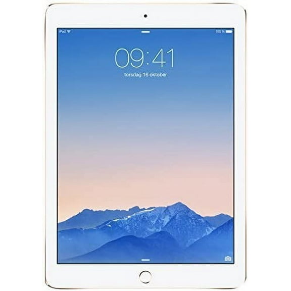 Restored APPLE IPAD AIR 9.7" 2ND GENERATION 128GB WIFI MH1J2LL/A - GOLD (Refurbished)