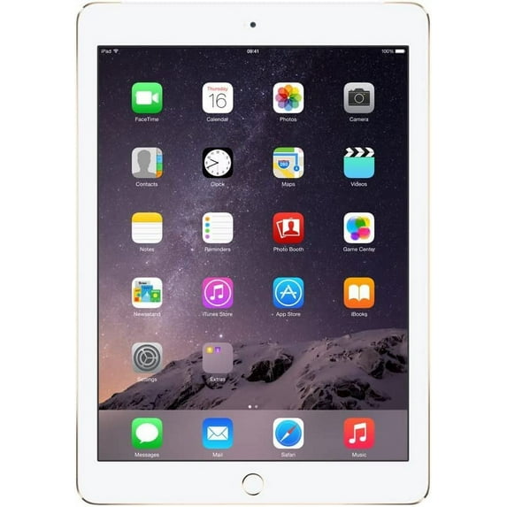 Open Box Apple ipad air 2nd Generation 64 GB Wi-Fi+Cellular Gold