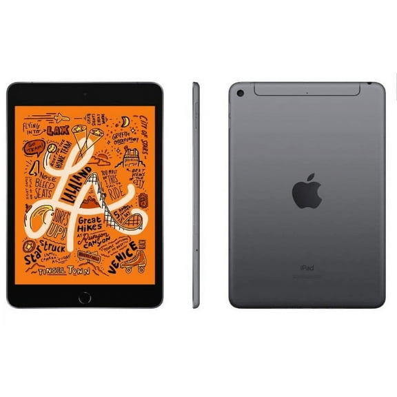Restored APPLE IPAD MINI 5 256GB WIFI + CELLULAR - SPACE GRAY MUXM2LL/A