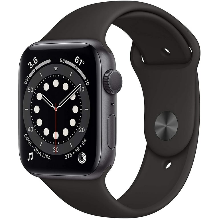 Open Box APPLE WATCH SERIES 6 GPS 44mm SPACE GRAY ALUMINUM CASE
