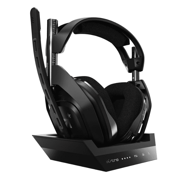 Open Box ASTRO Gaming A50 Wireless Headset with Base Station Gen 4 Black A00085