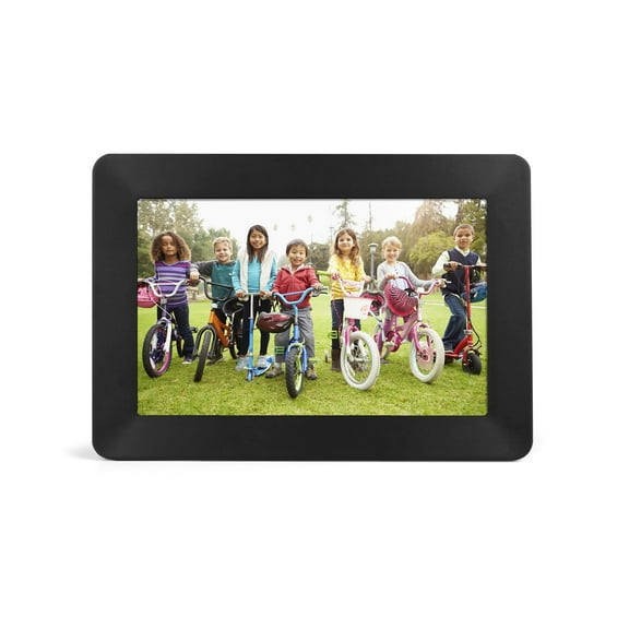 Open Box Aluratek ASHDPWM10S - 10" WiFi Touchscreen Digital Photo Frame with 8GB Internal Memory
