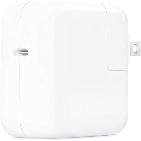 Open Box Apple 30W USB-C Power Adapter MY1W2AM/A - White