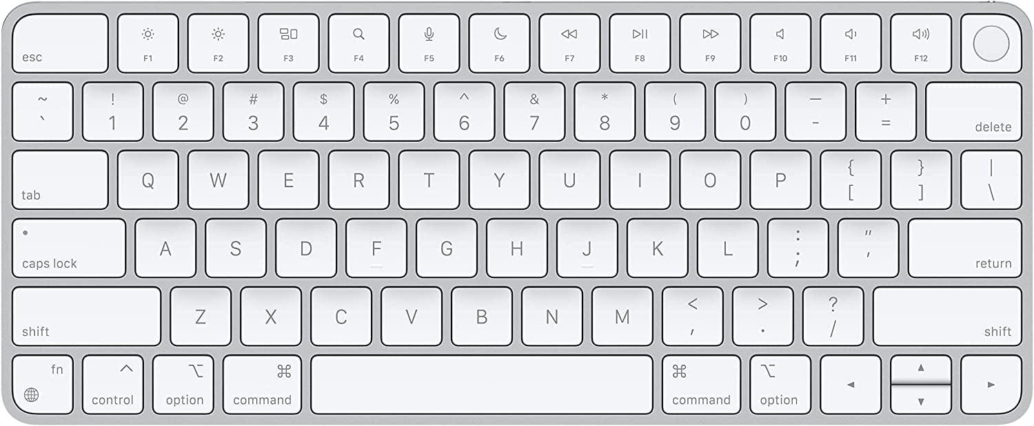 Open Box Apple White Magic Keyboard with Touch ID Wireless