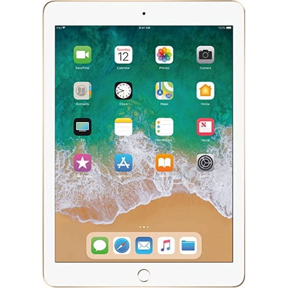 (Open Box) Apple iPad 9.7" A9, WiFi, 128GB, 5th Generation, Gold