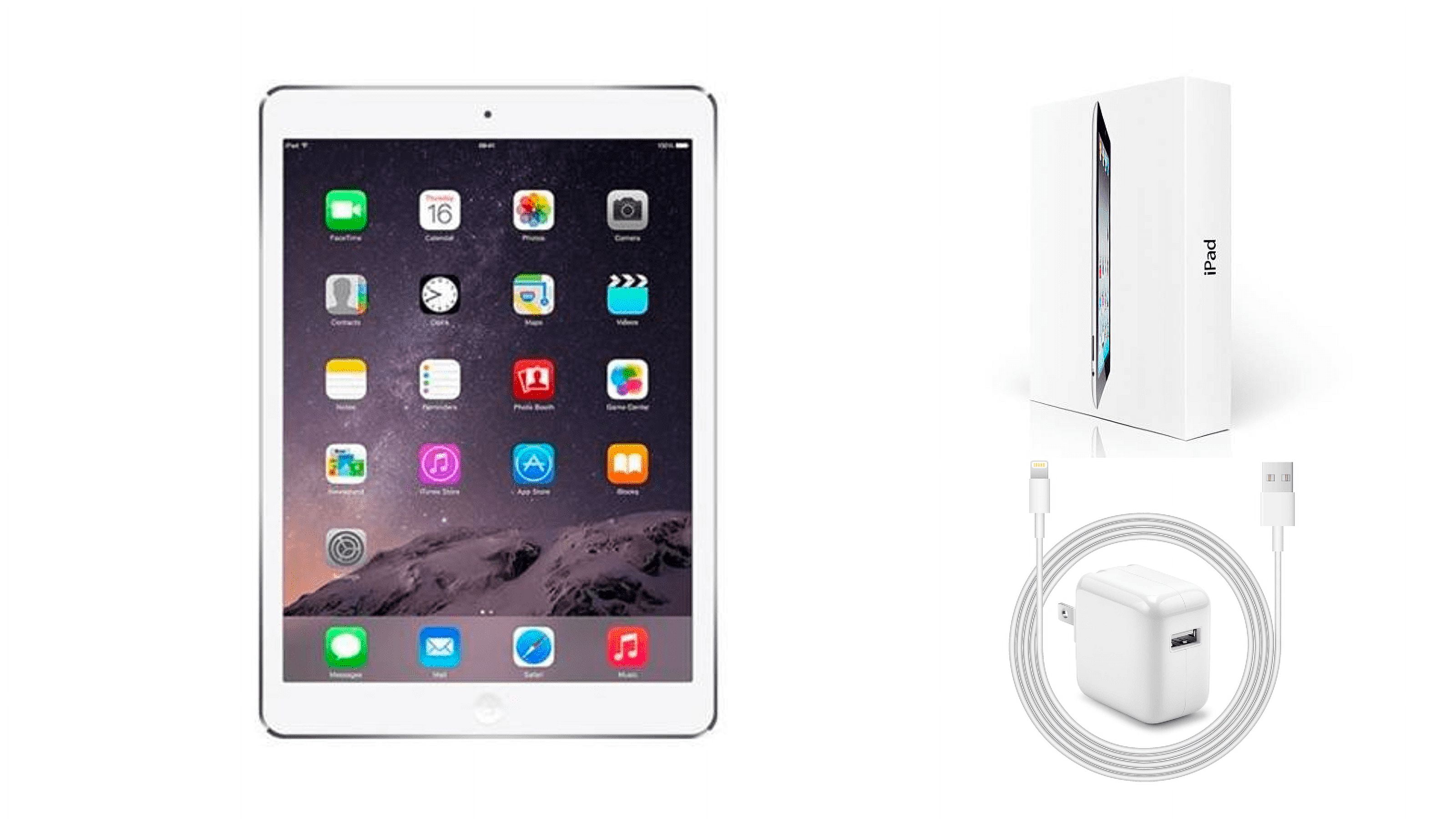 Apple - iPad Air2 128GB WiFi＋Cellular シルバー Open Box Apple ipad air 2nd Generation 128 GB Wi-Fi+Cellular