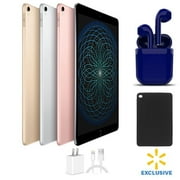 Open Box | Apple iPad Pro | 10.5-inch | 512GB | Wi-Fi Only | Bundle: USA Essentials Bluetooth/Wireless Airbuds, Case, Charger By Certified 2 Day Express