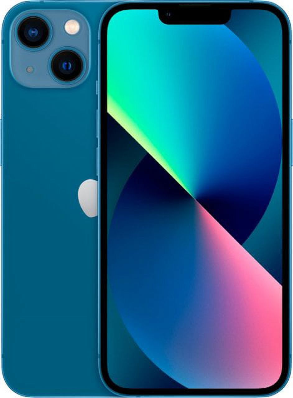 (Caja Abierta) iPhone 13 Apple A2482 (Totalmente Desbloqueado) 128GB Azul