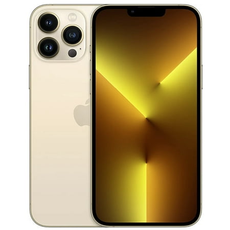Open Box Apple iPhone 13 Pro Max- Carrier Unlocked -128 GB Gold