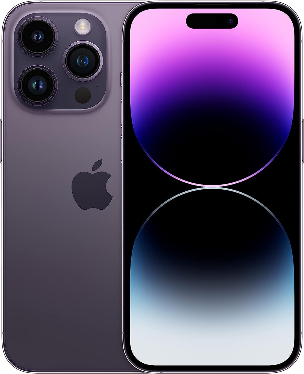 Open Box Apple iPhone 14 Pro Max A2651 512GB Purple (US Model) - Factory Unlocked Cell Phone