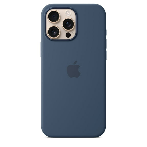 Open Box Apple iPhone 16 Pro Max Silicone Case with MagSafe - Denim