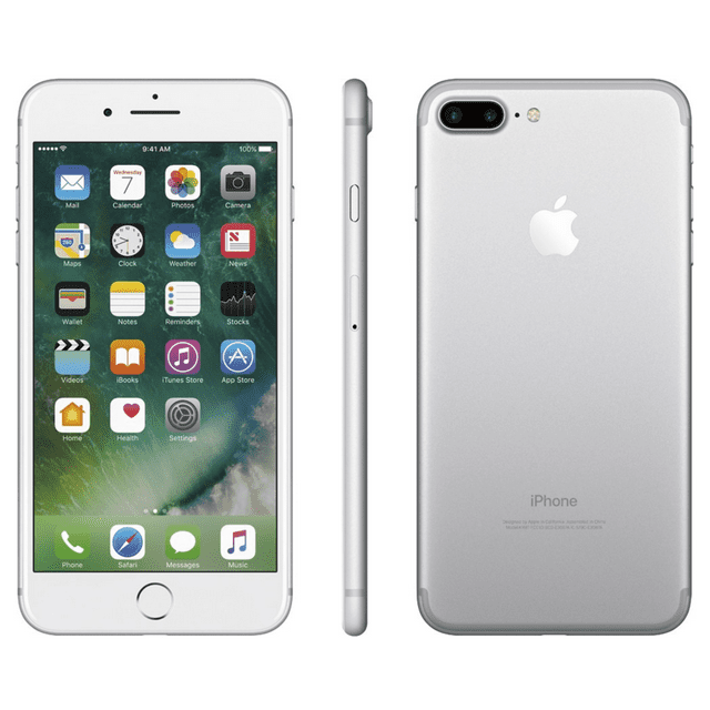 Open Box Apple iPhone 7 Plus 32GB Silver GSM Unlocked Brand New