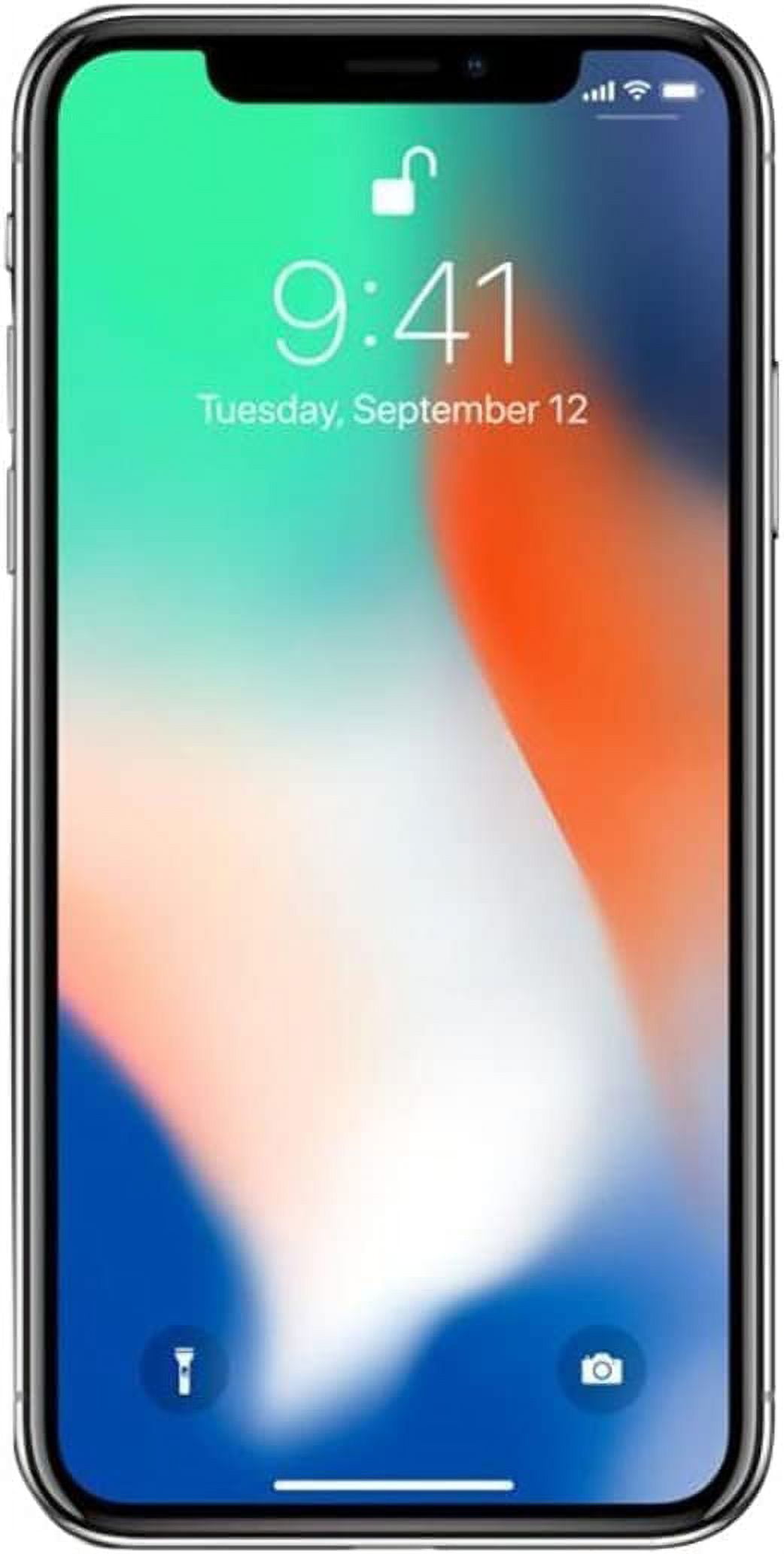 Open Box Apple iPhone X - Carrier Unlocked - 256 GB SILVER Open Box Apple iPhone X - Carrier Unlocked - 256 GB SILVER