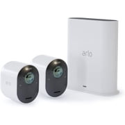 Arlo VMS5240-100NAR 4K Wireless Security System - 2 Camera Kit - White