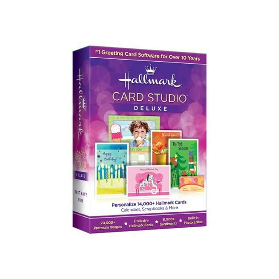 Open Box Avanquest 41921 Hallmark Card Studio Deluxe