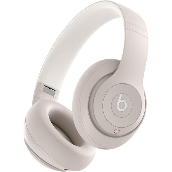 Restored BEATS STUDIO PRO - WIRELESS BLUETOOTH NOISE CANCELLING HEADPHONES - SANDSTONE (Refurbished)