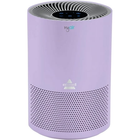 Open Box BISSELL MYair Air Purifier with High Efficiency and Carbon Filter 2780P - PURPLE