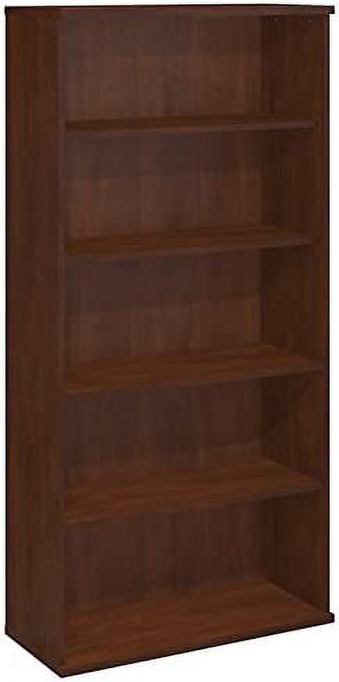 Hansen Cherry 73" Adjustable 5-Shelf Bookcase