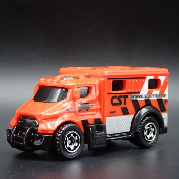 Open Box CONTINENTAL SECURITY TRANSPORT ARMORED TRUCK 1:64 MB SCALE DIECAST MODEL CAR