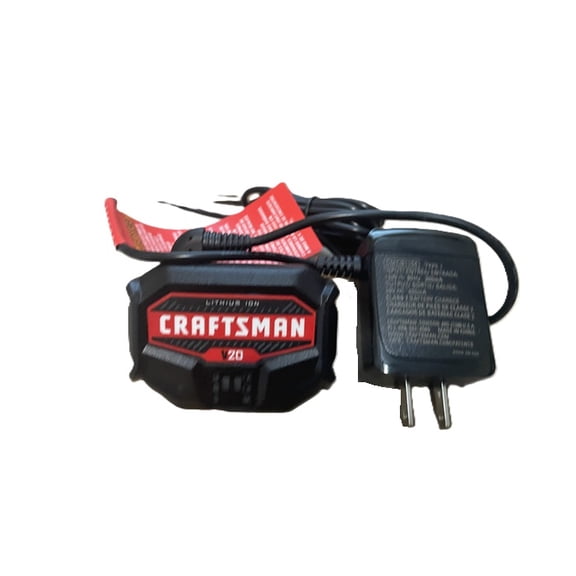 Craftsman CMCB1104 20V Cordless Power Tool Charger with LED Status Indicators for Craftsman V20
