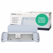 CRICUT MAKER 3 SMART CUTTING MACHINE ULTIMATE DIGITAL BUNDLE - WHITE