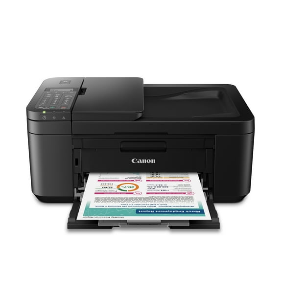 Open Box Canon PIXMA TR4722 All-In-One, Wireless Color Inkjet Printer for Home Office Use