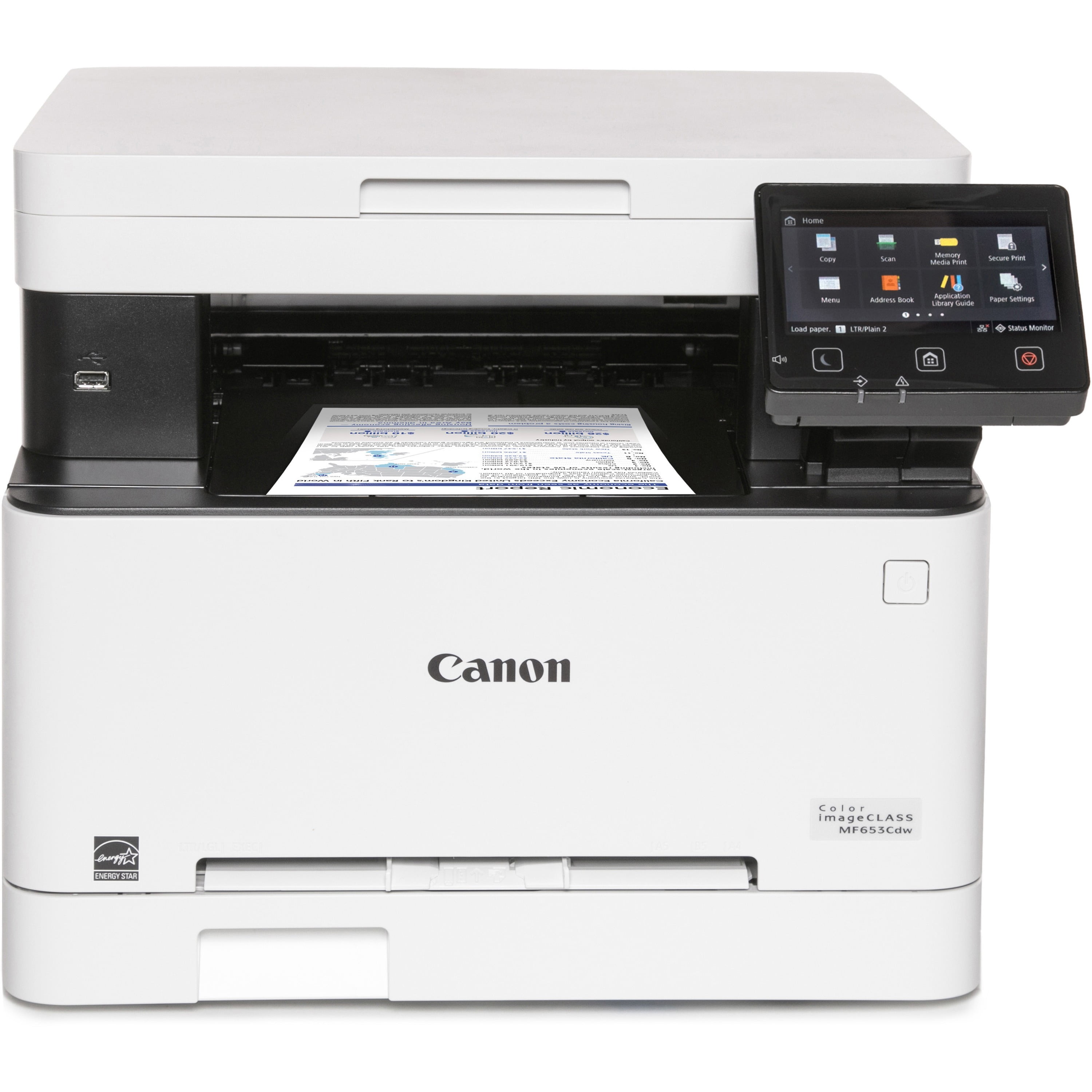 Open Box Canon imageCLASS MF653Cdw Wireless Laser Multifunction Printer