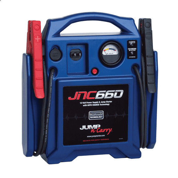 Open Box Clore Automotive JNC660 Jump-N-Carry 1700 Peak Amp 12 Volt Jump Starter