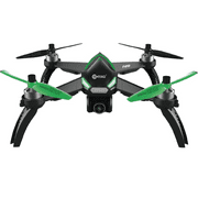 Open Box Contixo F20 RC Remote App Controlled Quadcopter Drone - BLACK/GREEN