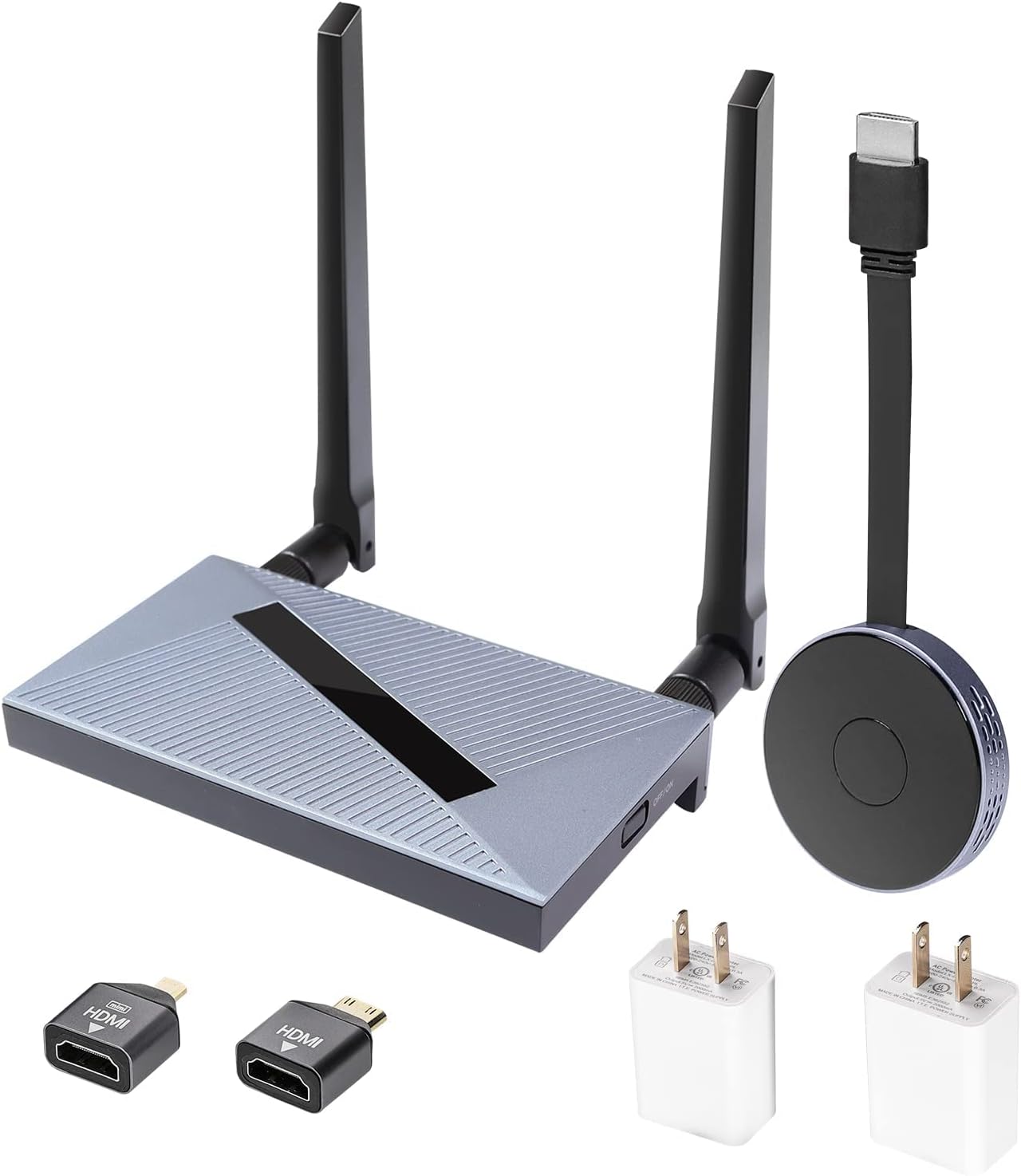 Open Box Daigie Wireless HDMI Transmitter & Receiver Kit Gray
