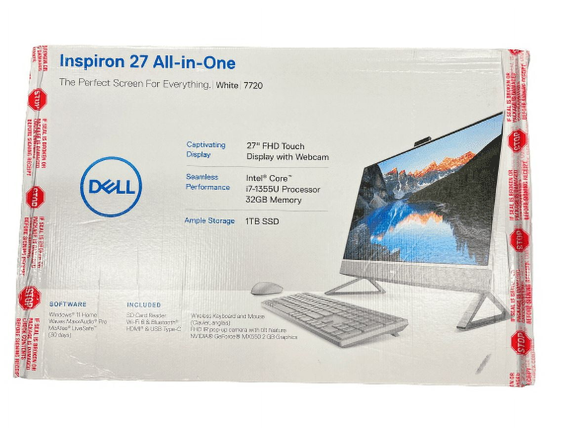 Inspiron 27 7720 (Intel) All in One Desktop : Desktop Computers