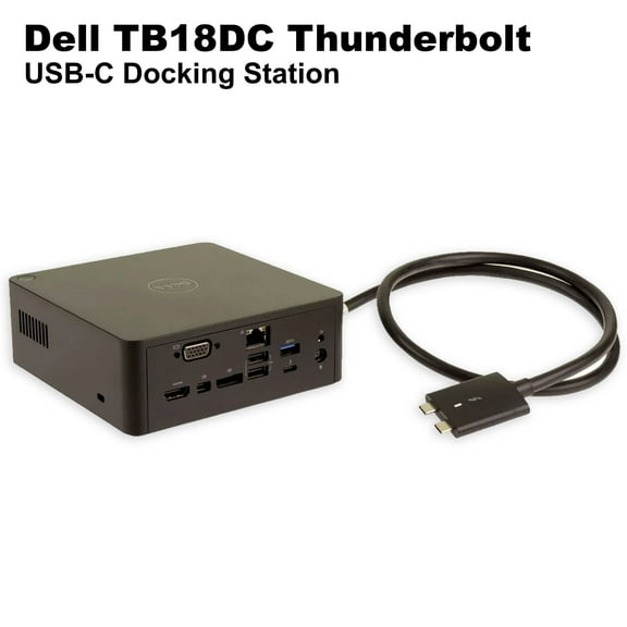 Open Box Dell Precision TB18DC Thunderbolt 3 Dual USB-C Docking Station 2RRTM