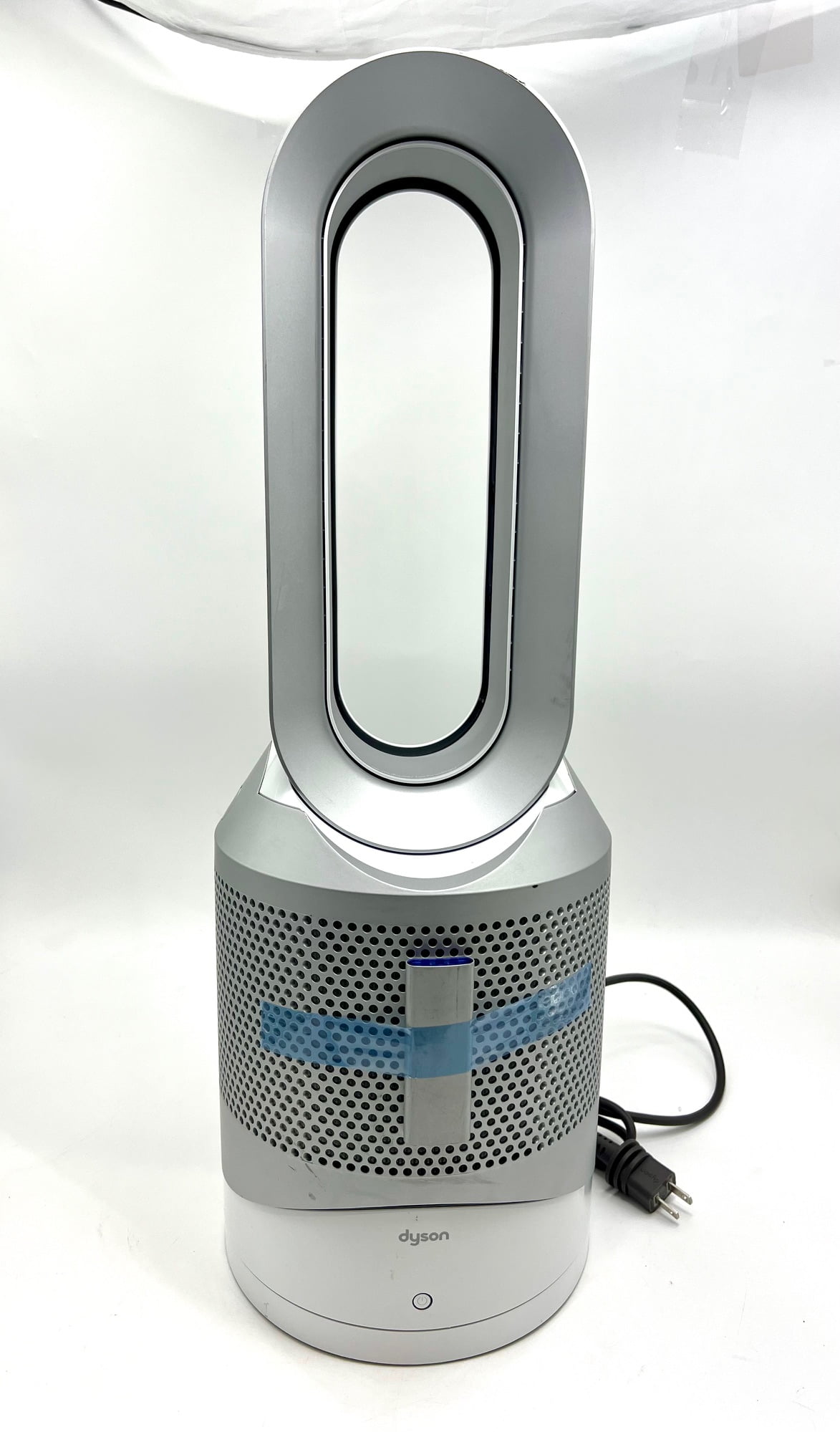 Open Box Dyson Pure Hot+Cool™ HP01 Air Purifier, Heater & Fan - White/Silver