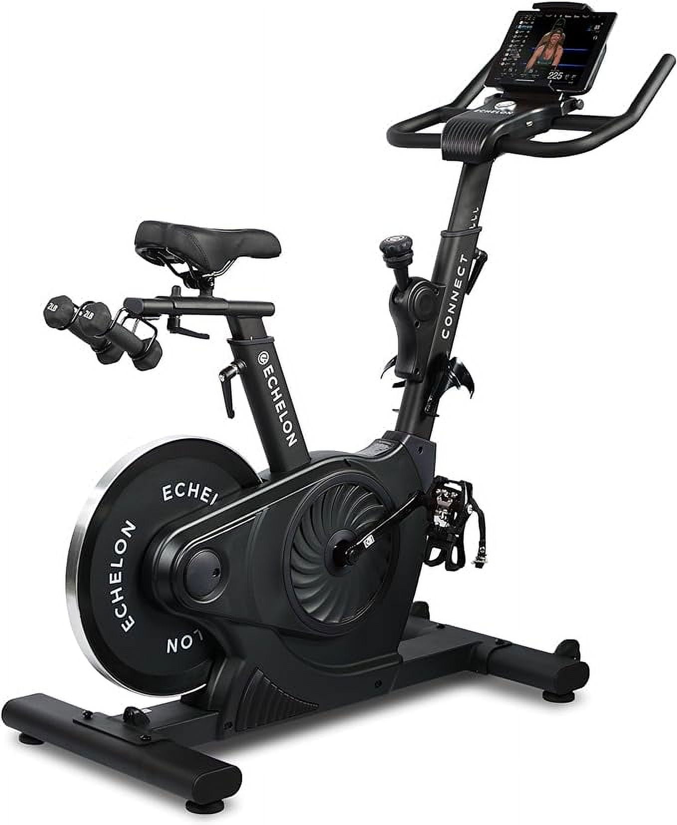 Open Box Echelon Fitness Exercise Bike Smart Connect Workout Magnetic EX3 BLACK BLACK Walmart