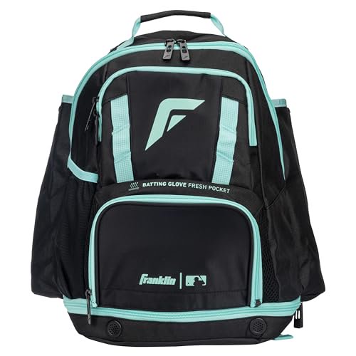 Franklin Sports Gameday Baseball + Softball Backpacks Adult + Youth Bat Bags