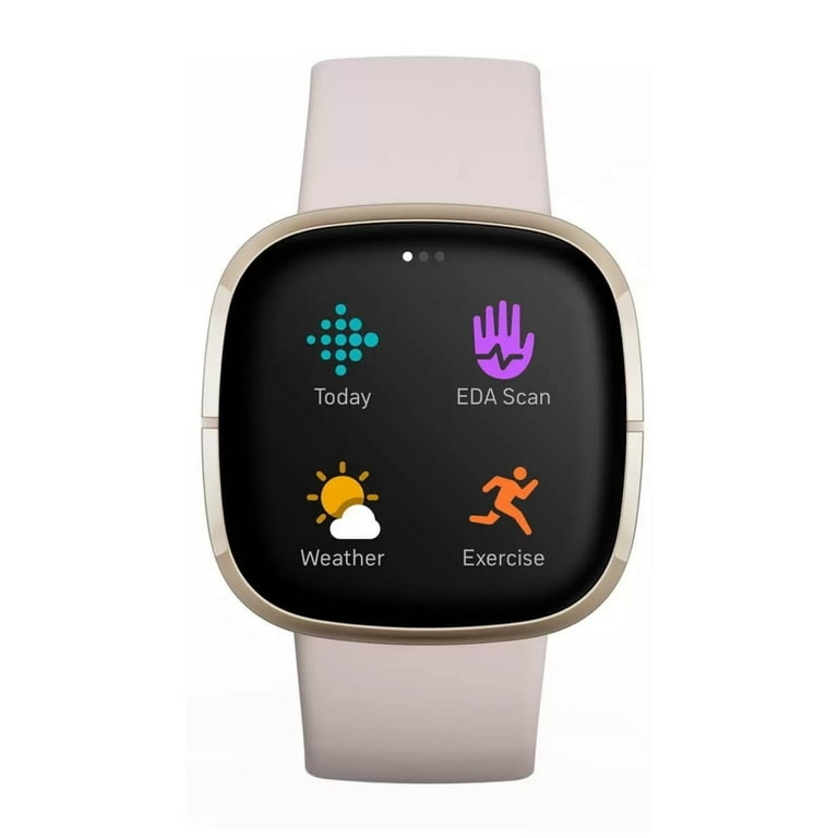Open Box Fitbit - Sense Advanced Health Smartwatch - Soft