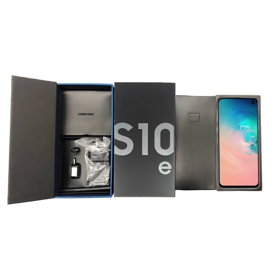 Open Box Fully Unlocked Samsung Galaxy S10E 128GB (GSM+CDMA) AT&T T-Mobile Verizon with Original Box
