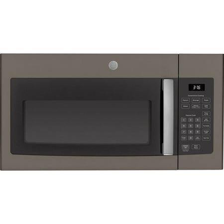 Open Box GE JVM3160EFES 1.6 Cu. Ft. Over-the-Range Microwave Oven  Slate