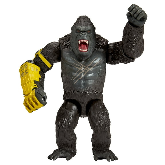 Open Box Godzilla x Kong: 6 Kong Figure with B.E.A.S.T. Glove Accessory Action Figure set by Playmates Toys