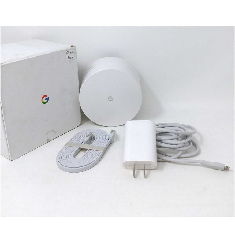 Open Box Google WiFi System 1 Pack Router Replacement for Whole