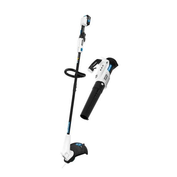 Open Box HART 20 Volt 13" Cordless Trimmer & Blower Combo Kit