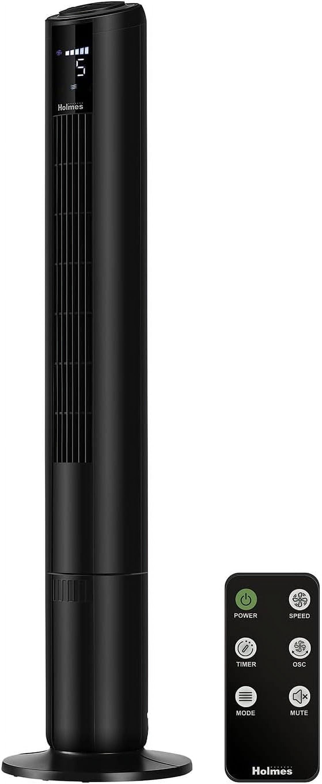Open Box HOLMES 42" Digital Tower Fan 32510352 Matte Black