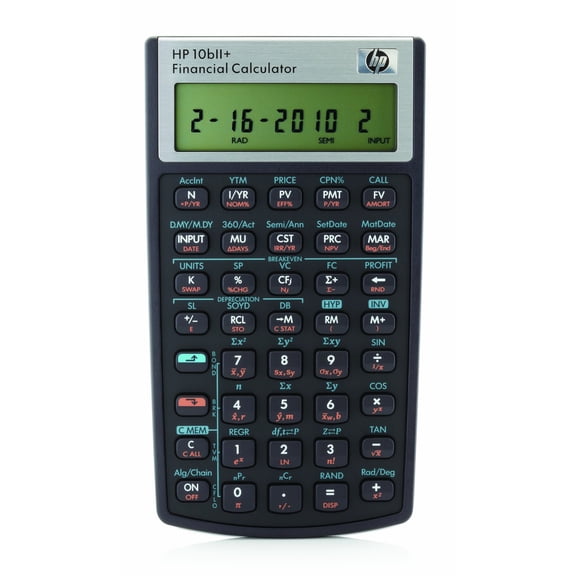 Open Box HP 10bII+ Financial Calculator (NW239AA)