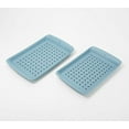 thumbnail image 1 of Open Box Henning Lee 2-Pc Medium & Large Rectangle Non-Slip Serving Trays, 1 of 1