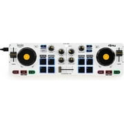 Open Box Hercules DJControl Mix – Bluetooth Wireless DJ Controller – dJay app – 2 Decks