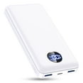 thumbnail image 1 of Open Box IAPOS PORTABLE CHARGER 40000MAH POWER BANK USB-C (22.5W) IAPOS-P1 - WHITE, 1 of 5
